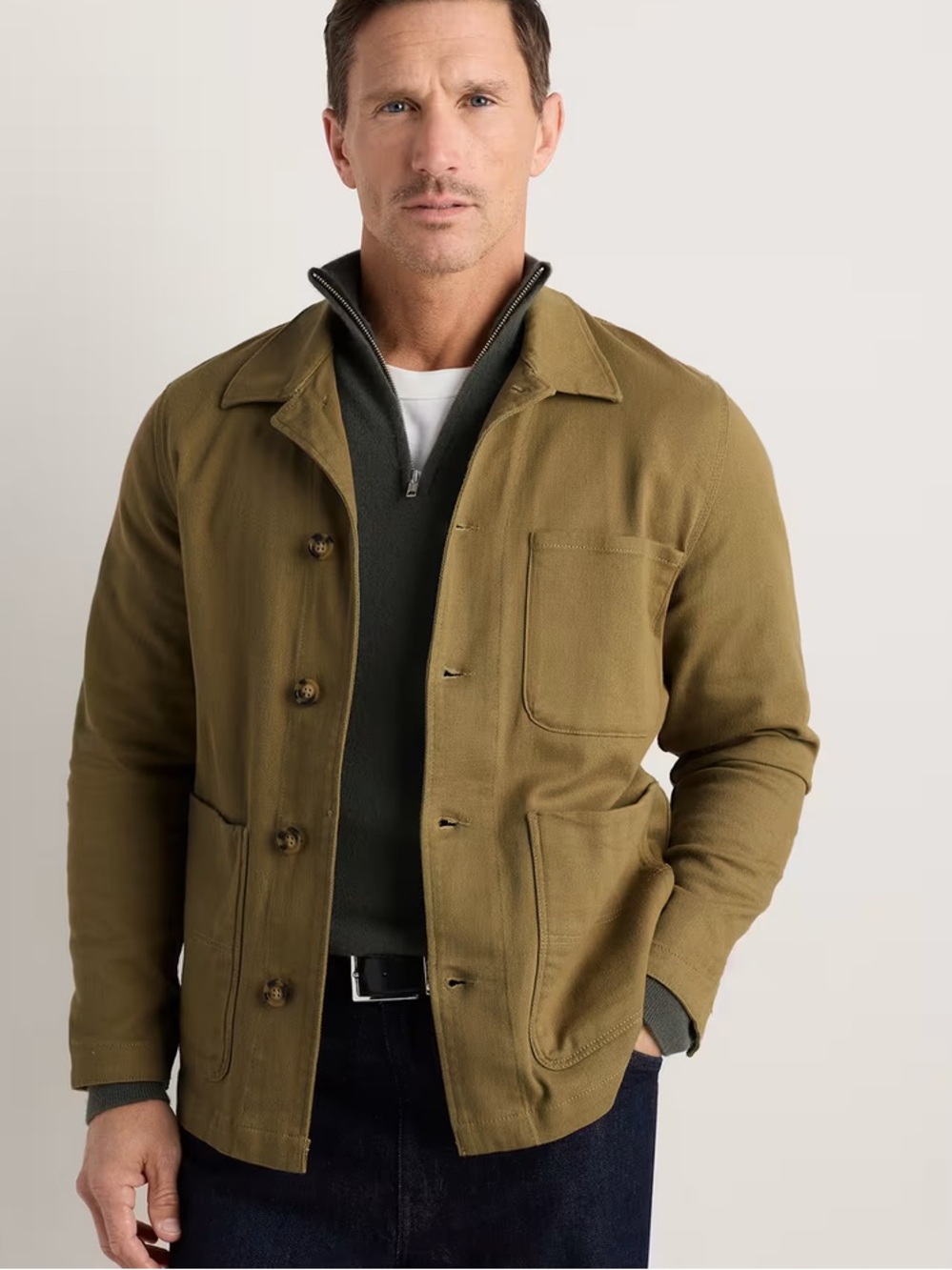 Quince Organic Comfort Stretch Chore Jacket